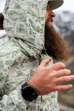 Load image into Gallery viewer, Triple Crown Button Down Short Sleeve (Removable Hood) | Trail Madness