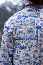 Load image into Gallery viewer, Triple Crown Button Down Short Sleeve (Removable Hood) | Trail Madness