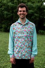 Load image into Gallery viewer, Triple Crown Button Down Long Sleeve | Pool Party