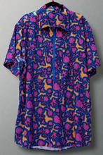 Load image into Gallery viewer, Triple Crown Half Zip Short Sleeve | Chromaflor Blue UL