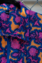 Load image into Gallery viewer, Triple Crown Half Zip Short Sleeve | Chromaflor Blue UL