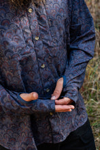 Load image into Gallery viewer, Triple Crown Button Down Long Sleeve | Midnight Sun