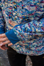 Load image into Gallery viewer, Triple Crown Button Down Long Sleeve | Blue Garden