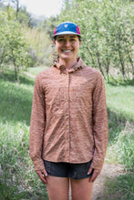 Load image into Gallery viewer, Triple Crown Button Down Long Sleeve | Golden Waves