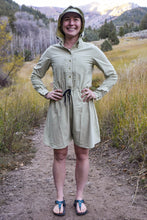 Load image into Gallery viewer, Triple Crown Button Down Sun Dress