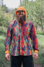 Load image into Gallery viewer, Triple Crown Button Down Long Sleeve | Disco Leopard