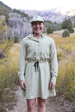 Load image into Gallery viewer, Triple Crown Button Down Sun Dress