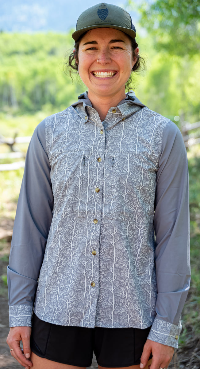 Triple Crown Button Down Long Sleeve | Winter Woods – Jolly Gear