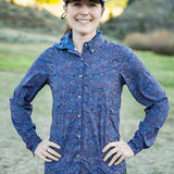 Triple Crown Button Down Long Sleeve | Midnight Sun