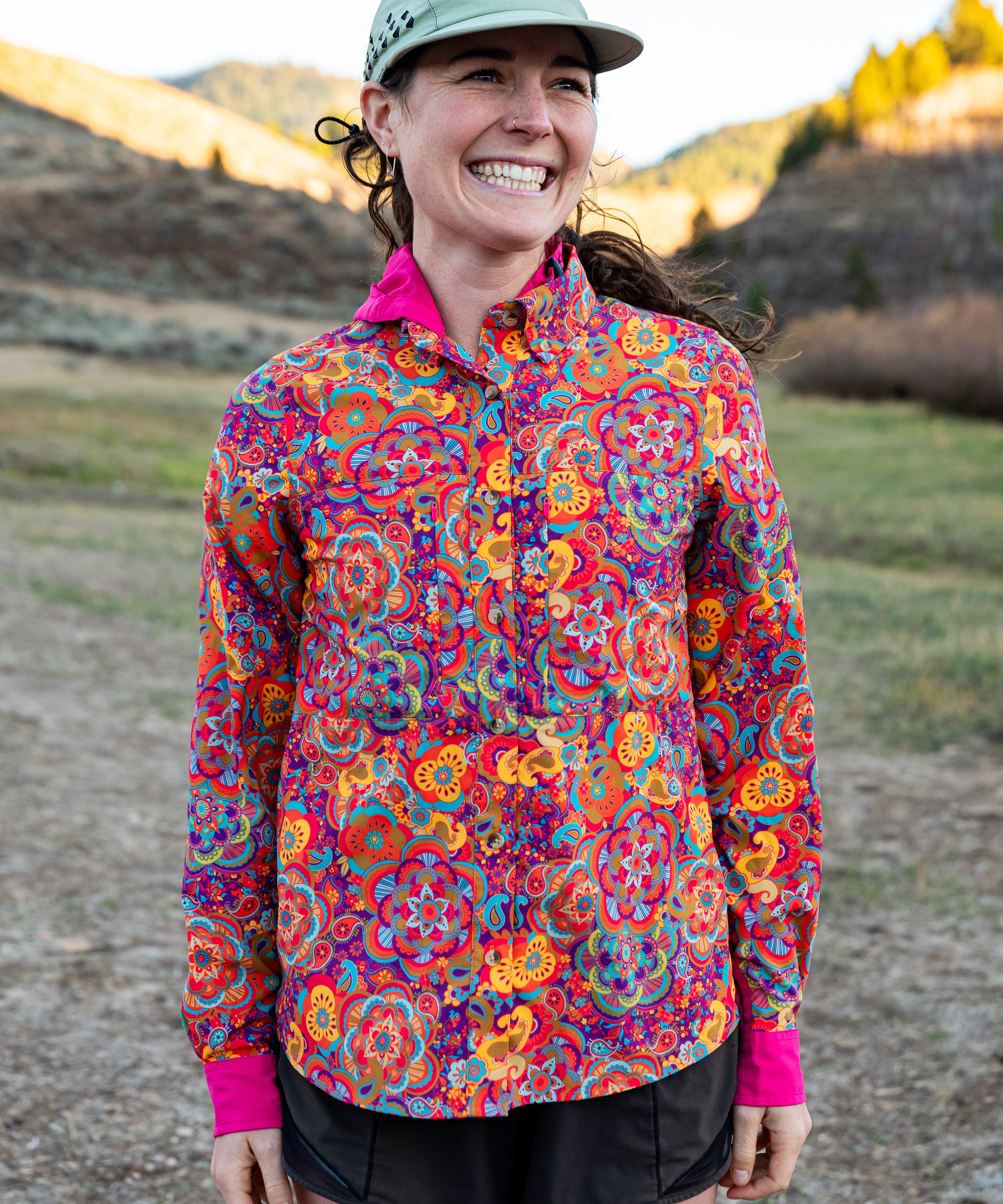 Triple Crown Button Down Long Sleeve | Kaleidoscope