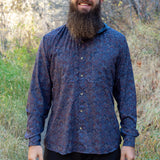 Triple Crown Button Down Long Sleeve | Midnight Sun