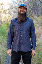 Load image into Gallery viewer, Triple Crown Button Down Long Sleeve | Midnight Sun
