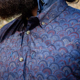 Triple Crown Button Down Long Sleeve | Midnight Sun