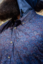 Load image into Gallery viewer, Triple Crown Button Down Long Sleeve | Midnight Sun
