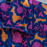 Triple Crown Half Zip Short Sleeve | Chromaflor Blue UL