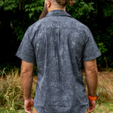 Triple Crown Half Zip Short Sleeve | Abstract Black Topo UL