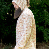 Triple Crown Button Down Long Sleeve (Removable Hood) | Trail Madness Brown