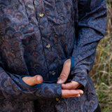 Triple Crown Button Down Long Sleeve | Midnight Sun