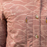 Triple Crown Button Down Long Sleeve | Golden Waves