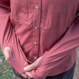 Triple Crown Button Down Long Sleeve | Dusty Cedar UL