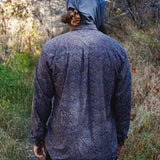 Triple Crown Button Down Long Sleeve | Midnight Sun