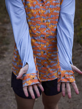 Load image into Gallery viewer, Triple Crown Button Down Long Sleeve | Whitney Sunrise
