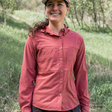 Triple Crown Button Down Long Sleeve | Dusty Cedar UL