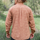 Triple Crown Button Down Long Sleeve | Golden Waves