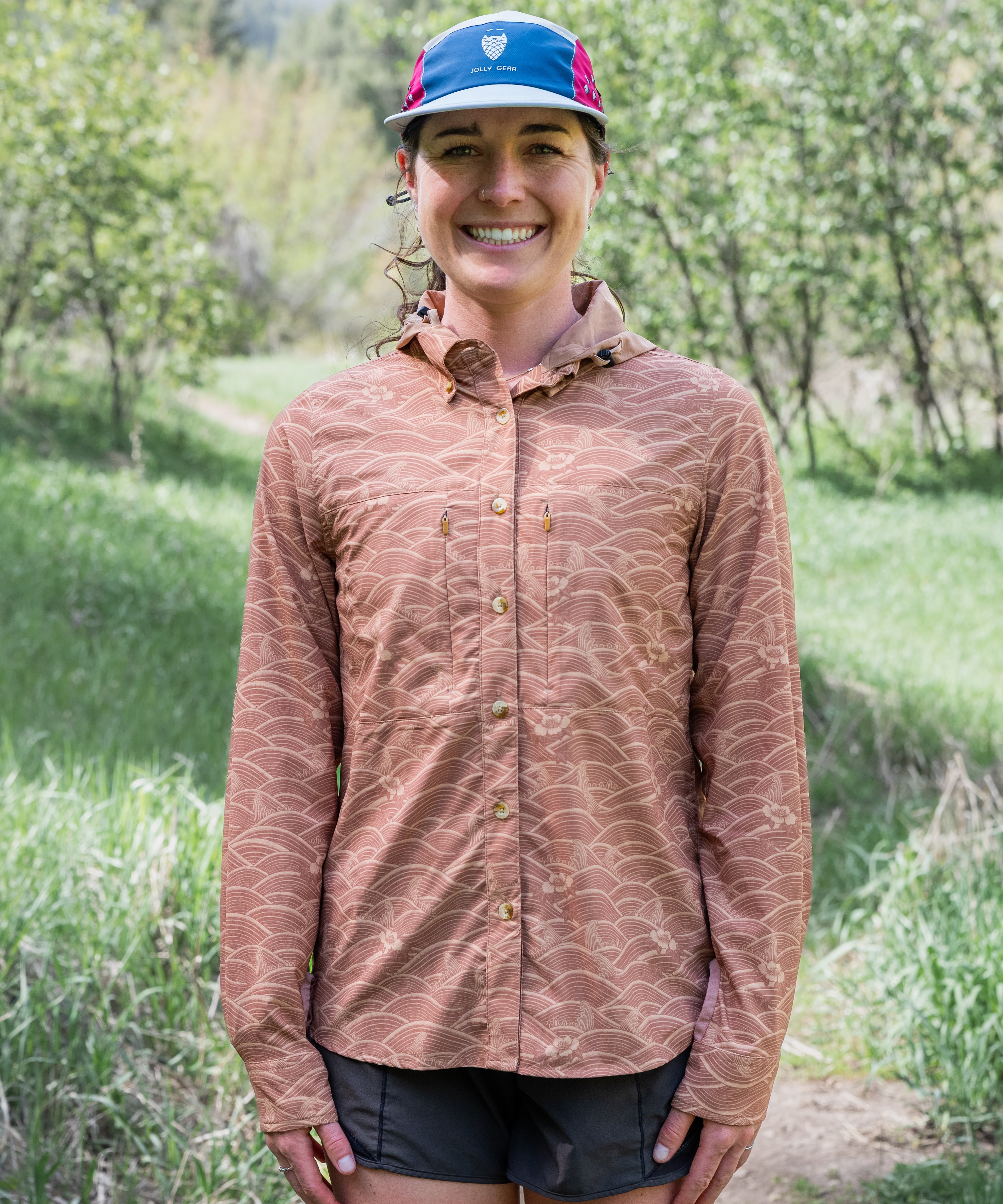 Triple Crown Button Down Long Sleeve | Golden Waves
