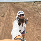 Triple Crown Button Down Long Sleeve | White Topo UL