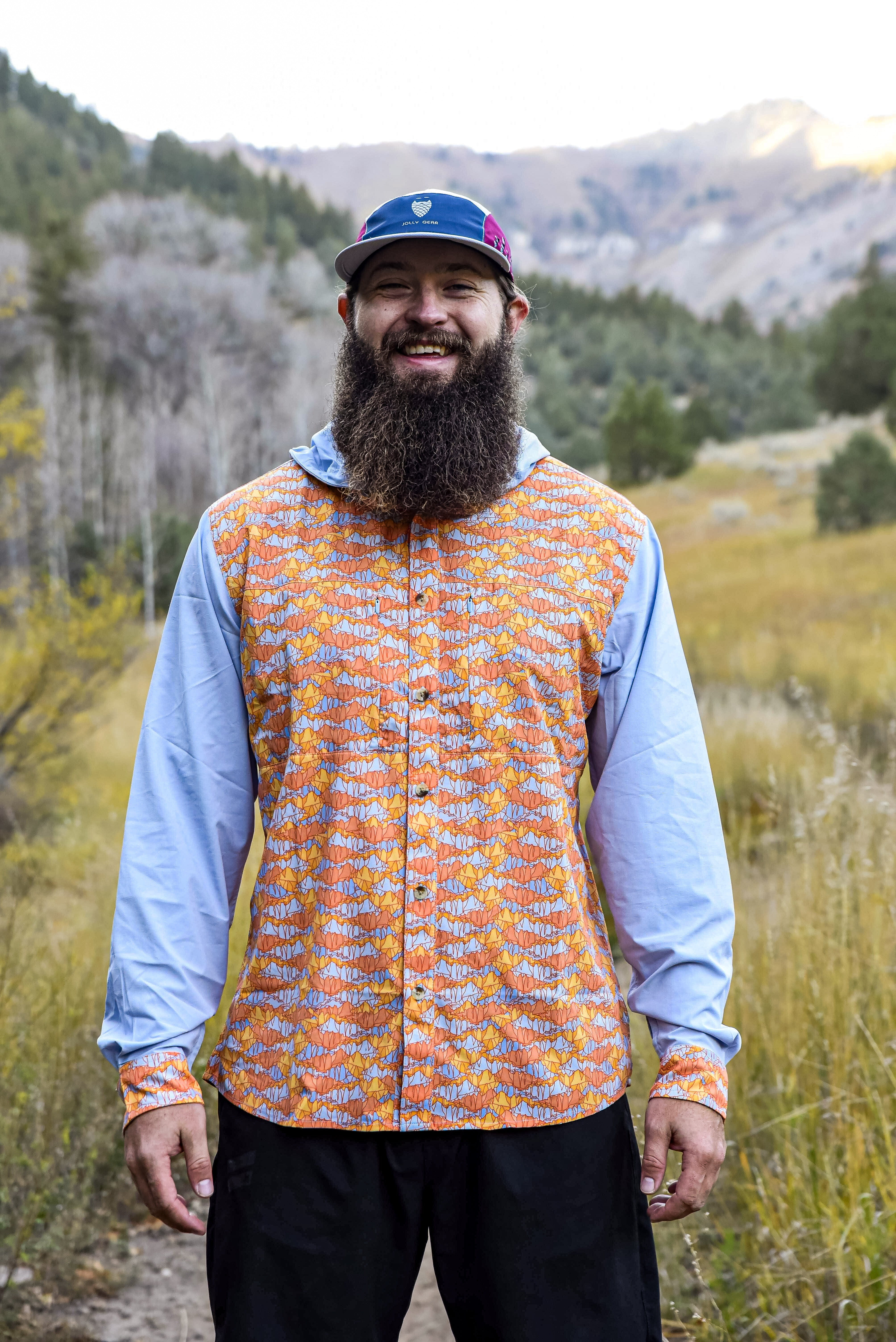 Triple Crown Button Down Long Sleeve | Whitney Sunrise – Jolly Gear