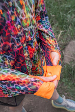 Load image into Gallery viewer, Triple Crown Button Down Long Sleeve | Disco Leopard
