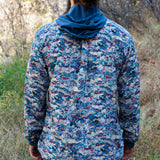 Triple Crown Button Down Long Sleeve | Blue Garden