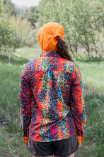 Load image into Gallery viewer, Triple Crown Button Down Long Sleeve | Disco Leopard
