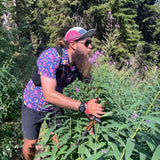 Triple Crown Half Zip Short Sleeve | Chromaflor Blue UL