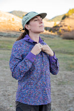 Load image into Gallery viewer, Triple Crown Button Down Long Sleeve | Purple Turkey Trail
