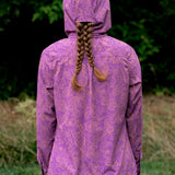 Triple Crown Button Down Long Sleeve | Purple Topo