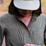 Triple Crown Button Down Long Sleeve | Green Topo