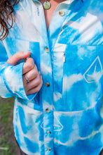 Load image into Gallery viewer, Triple Crown Button Down Long Sleeve | Pinhoti Tie Dye
