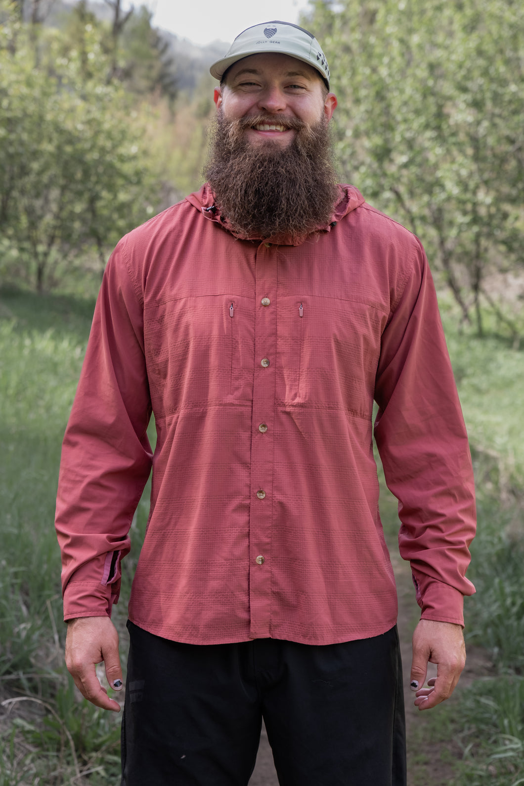 Triple Crown Button Down Long Sleeve | Dusty Cedar UL