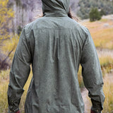 Triple Crown Button Down Long Sleeve | Green Topo
