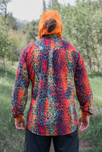 Load image into Gallery viewer, Triple Crown Button Down Long Sleeve | Disco Leopard
