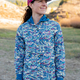 Triple Crown Button Down Long Sleeve | Blue Garden