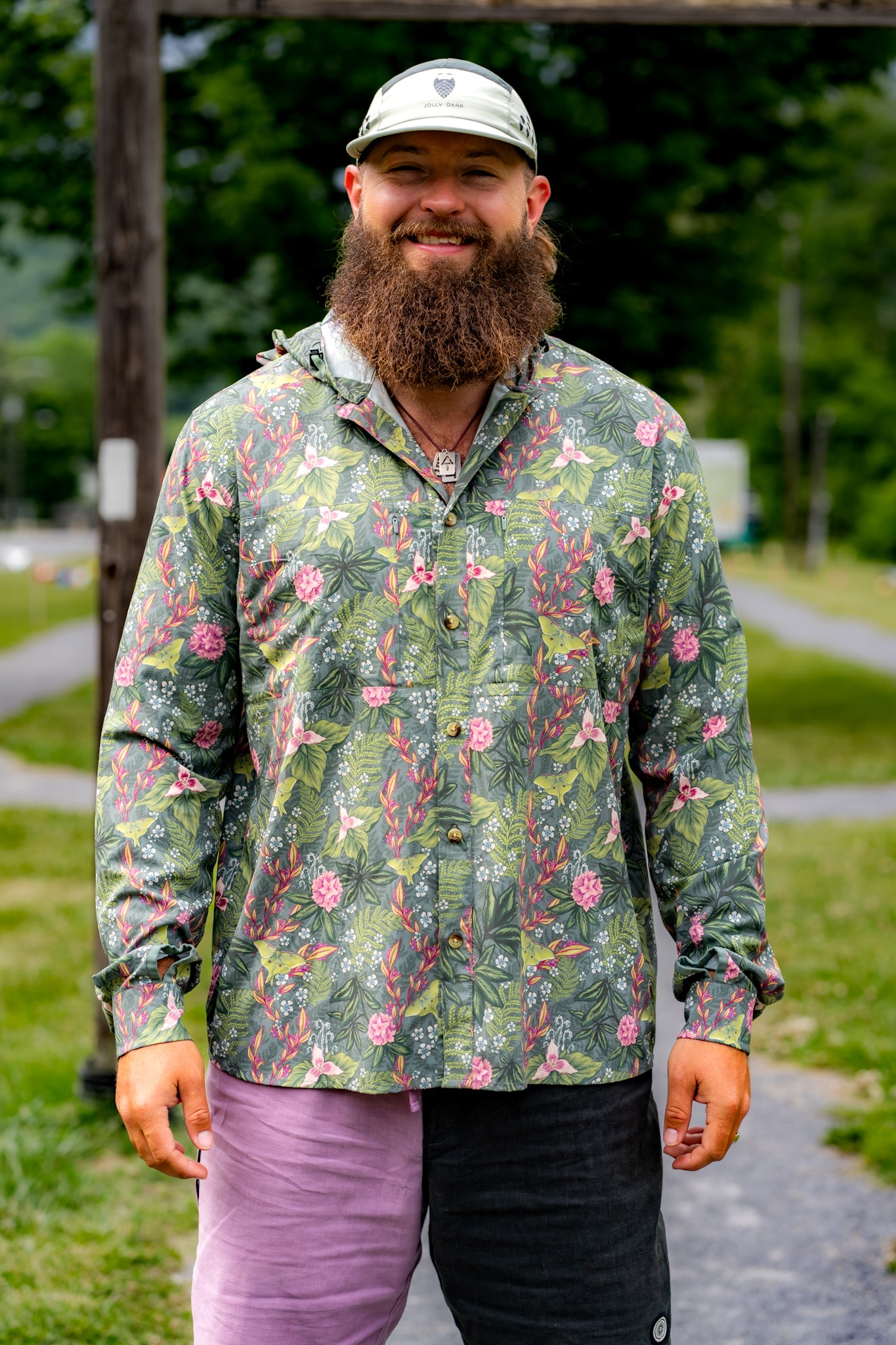 Triple Crown Button Down Long Sleeve | Forest Bathing