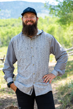 Load image into Gallery viewer, Triple Crown Button Down Long Sleeve | Winter Woods
