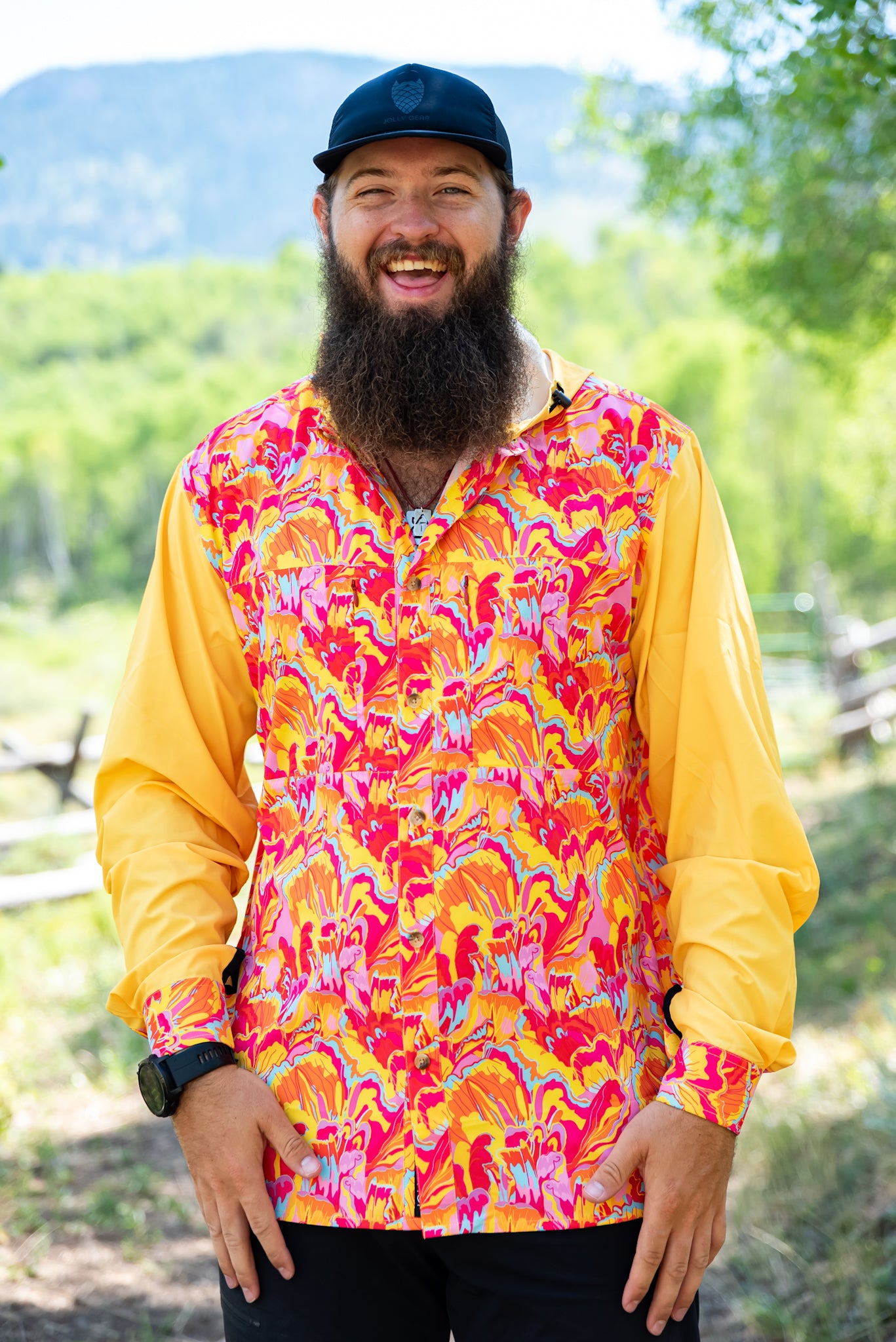 Triple Crown Button Down Long Sleeve | Trail Magic